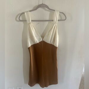 Abercrombie & Fitch Satin Mini Dress